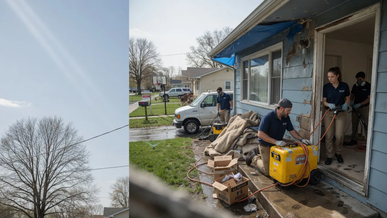 Basement Flood Cleanup in Perry, AR near me